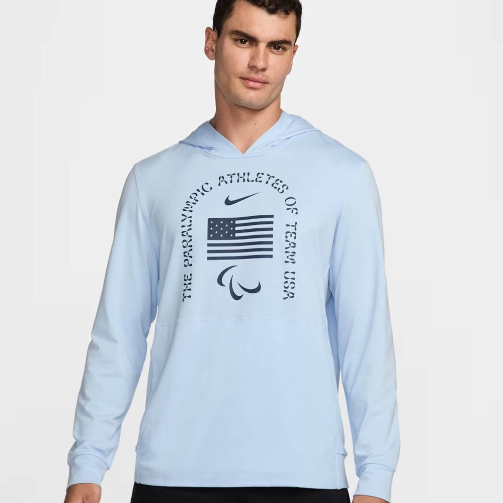 Nike Men's Sky Blue Hoodie